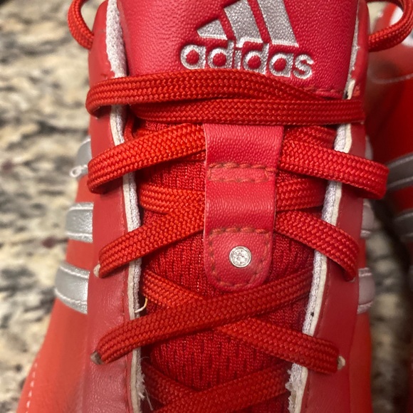 Womens jewelled ADIDAS golf cleats - Picture 2 of 7